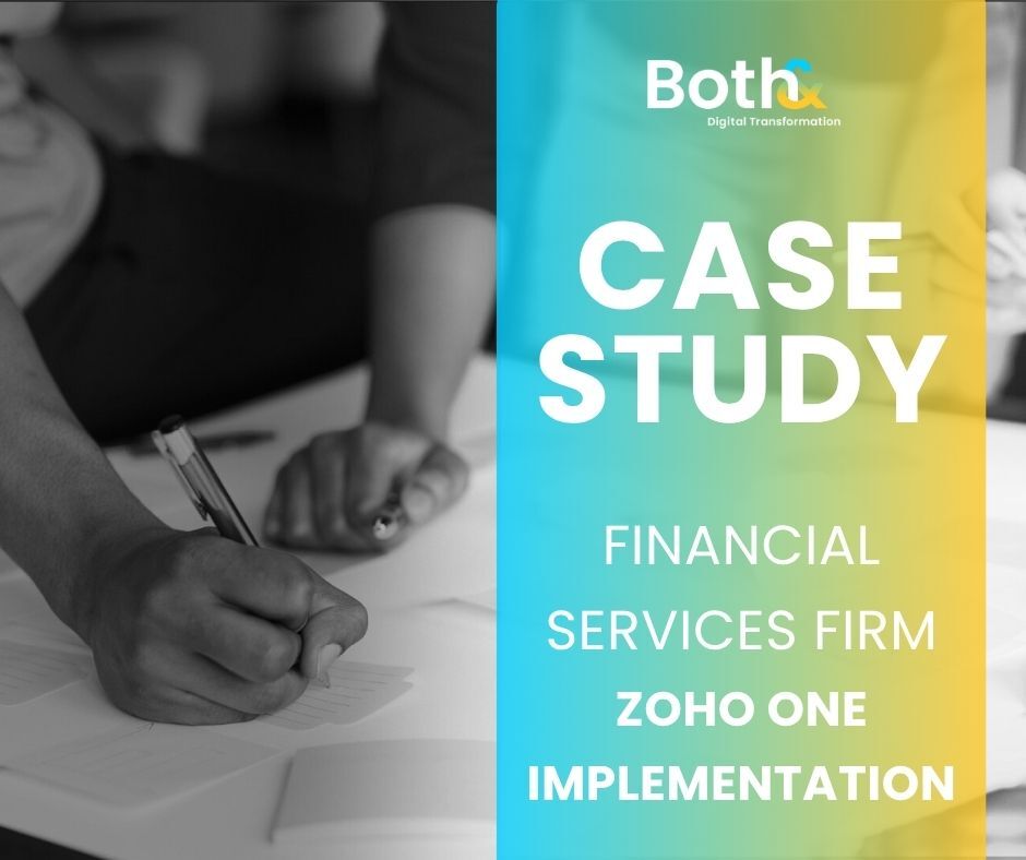 Zoho One Implementation for a Financial Services Firm